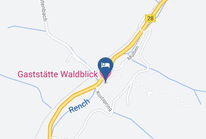 Ortenaukreis - Gaststatte Waldblick Maps