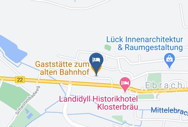 Bamberg - Gaststatte Zum Alten Bahnhof Maps
