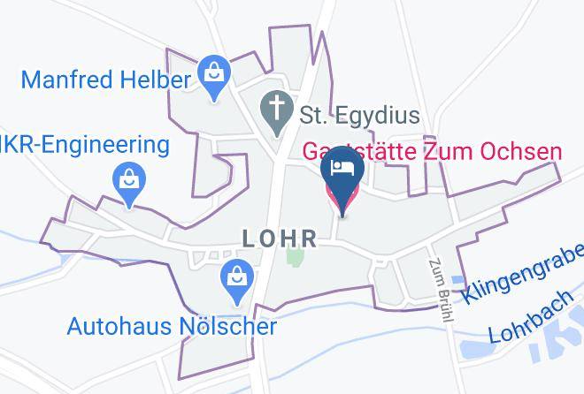 Ansbach - Gaststatte Zum Ochsen Maps
