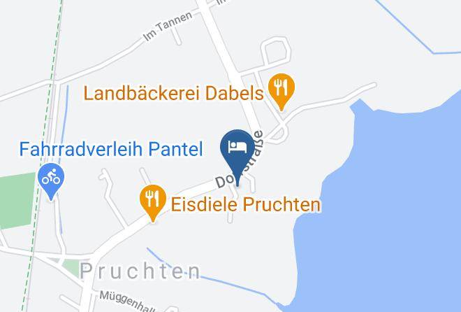 Vorpommern Rugen - Gaststatte Zum Zeesenboot Maps