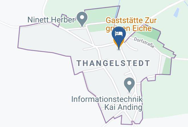 Weimarer Land - Gaststatte Zur Grunen Eiche Maps