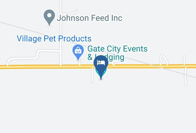 Gate City Events & Lodging Map