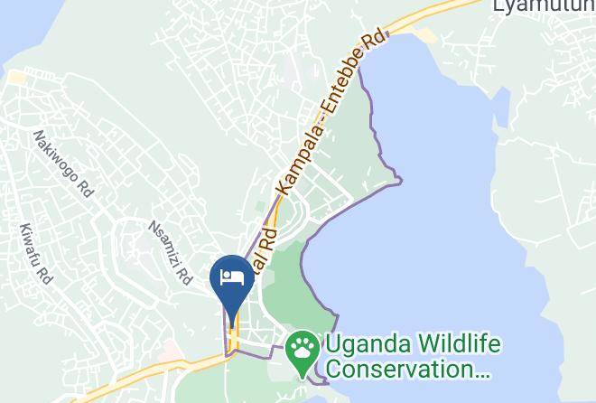 Entebbe Municipality - Gately Inn Entebbe Maps