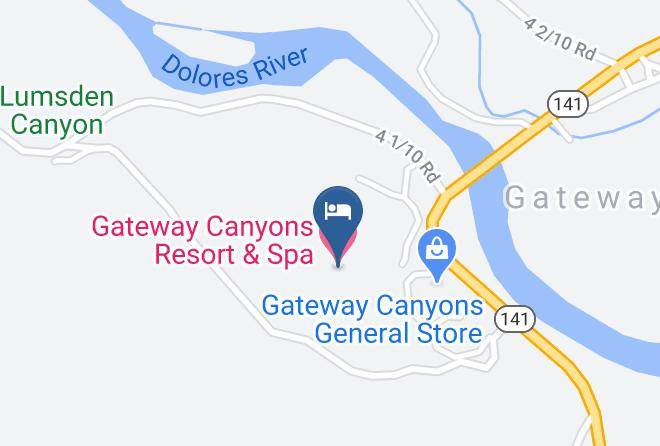 Mesa - Gateway Canyons Resort & Spa Maps