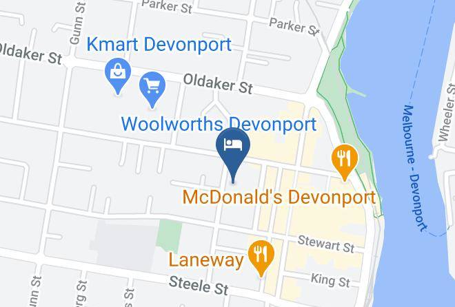 Devonport - Gateway Hotel By Nightcap Plus Maps