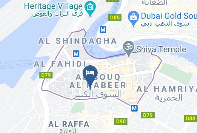 Dubai - Gateway Hotel Dubai Maps