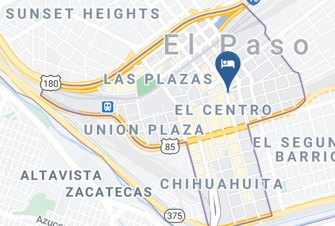 El Paso - Gateway Hotel Maps