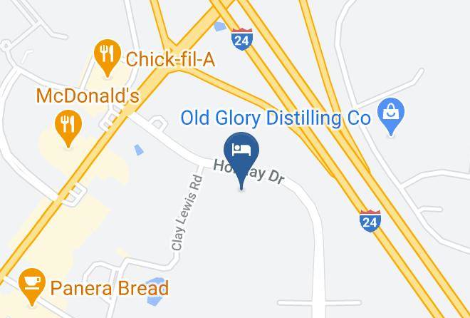 Gateway Inn & Suites Clarksville Map