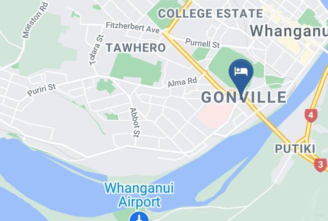 Whanganui - Gateway Motor Lodge Maps
