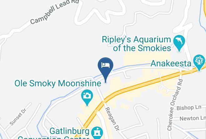 Sevier - Gatlinburg Inn Maps