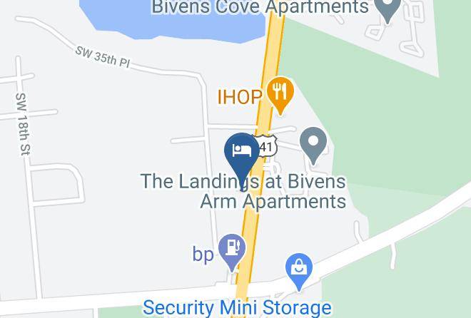 Alachua - Gator Town Inn Maps