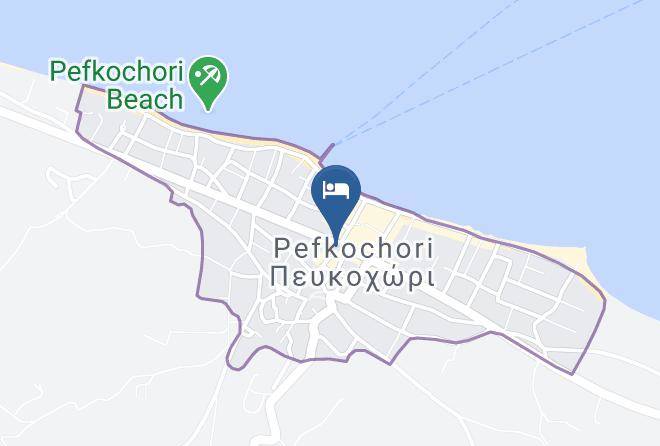 Khalkidhiki - Gatos Beach Hotel Maps