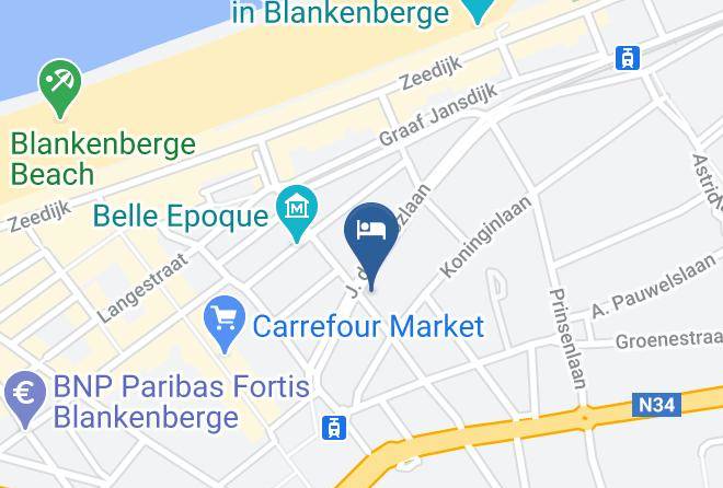 West Flanders - Gatsby Hotel Blankenberge Maps