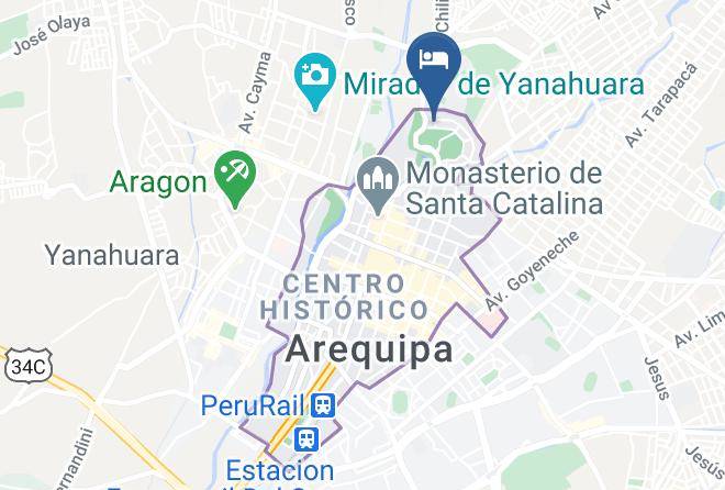 Arequipa - Gatsby Hotel Collection Maps