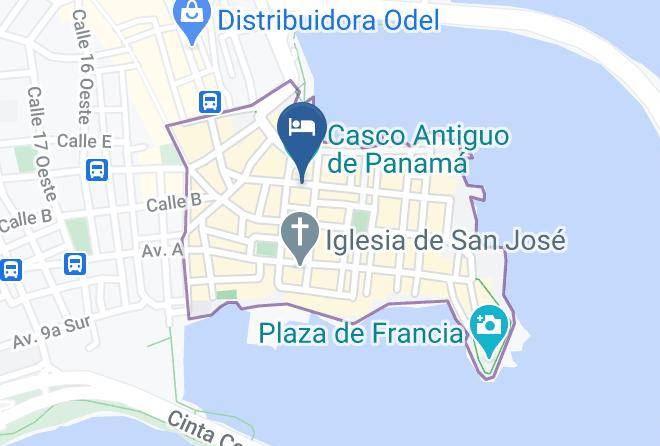 San Felipe - Gatto Blanco Party Hotel Maps