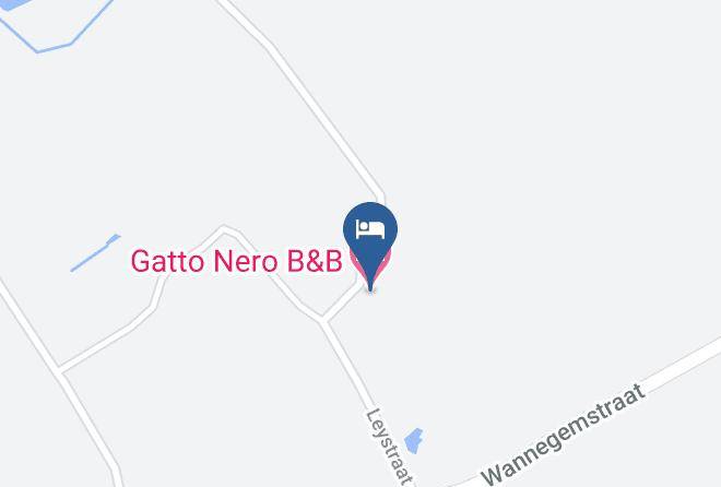 East Flanders - Gatto Nero B&b Maps