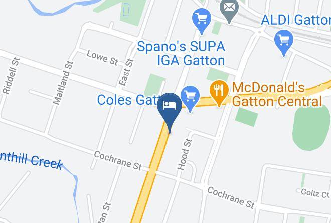Gatton Motel Map