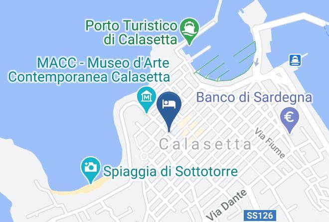 Province Of South Sardinia - Affittacamere Calabisso Maps