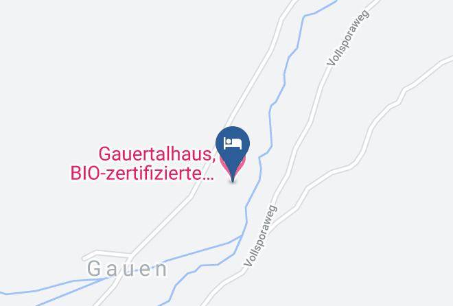 Bludenz - Gauertalhaus Bio Zertifizierte Schutzhutte Maps
