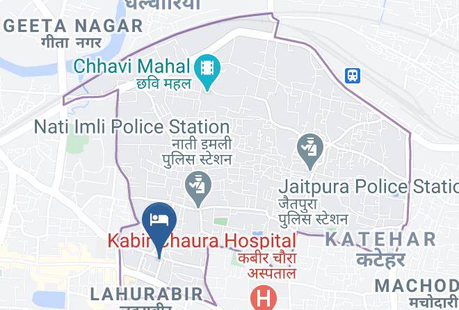 Varanasi - Gautam Hotel Maps