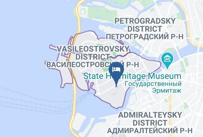 Saint Petersburg - Gavan' Mini Otel' Maps