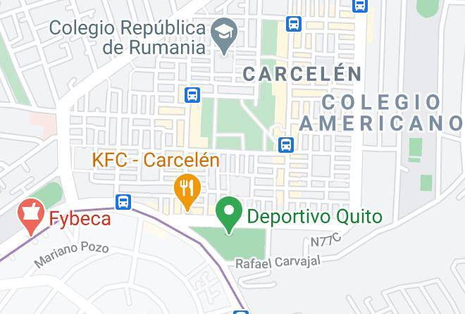 Distrito Metropolitano De Quito - Gaviota Azul Hotel Maps