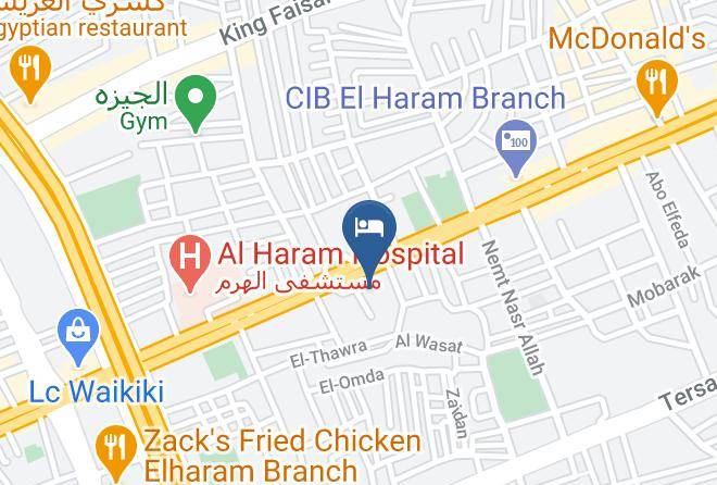 Giza - Gawhara El Ahram Hotel Maps