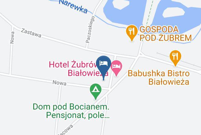 Hajnowski - Gawra Noclegi Bialowieza Maps