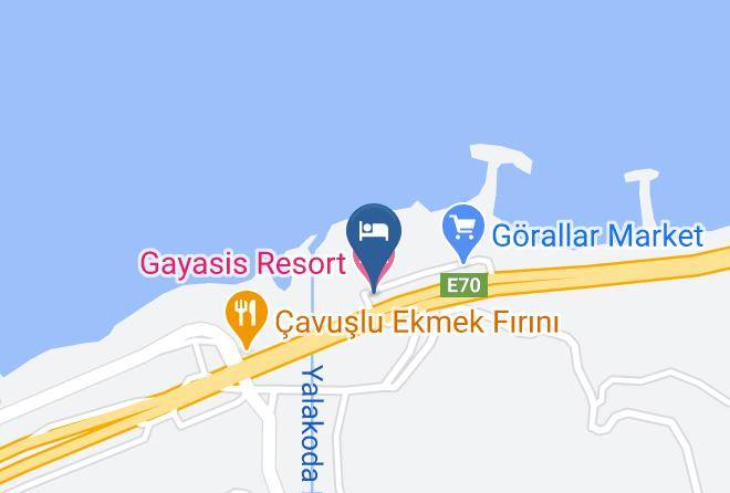 Gorele - Gayasis Resort Hotel Maps