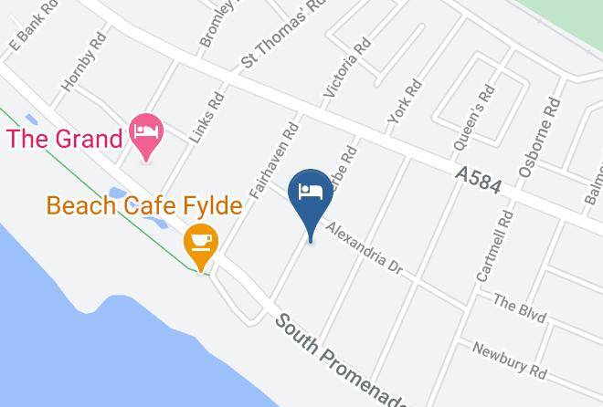 Lancs - Gaydon Private Hotel Maps