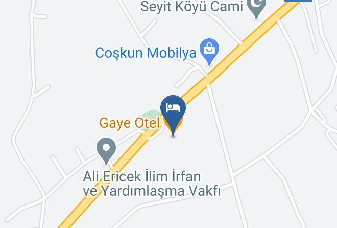 Bolu - Gaye Otel Maps