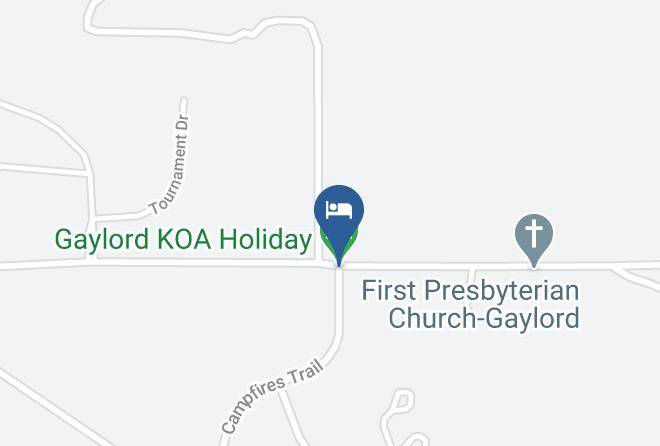 Otsego County - Gaylord Koa Holiday Maps