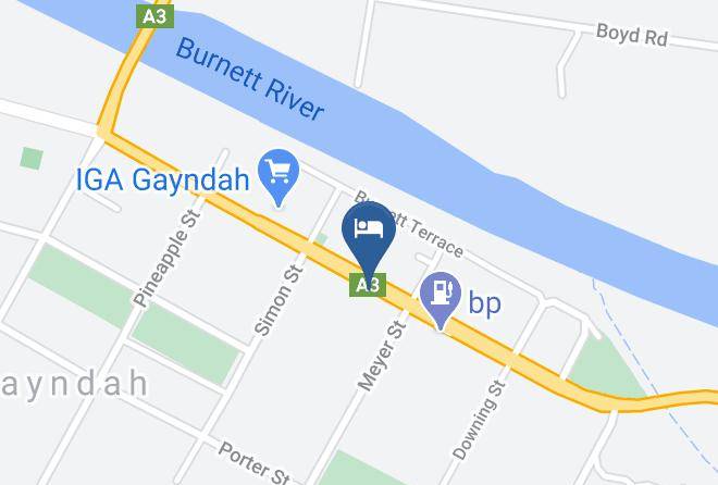 North Burnett - Gayndah Colonial Motor Inn Maps
