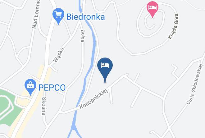 Jeleniogorski - Gazda Gosciniec Maps