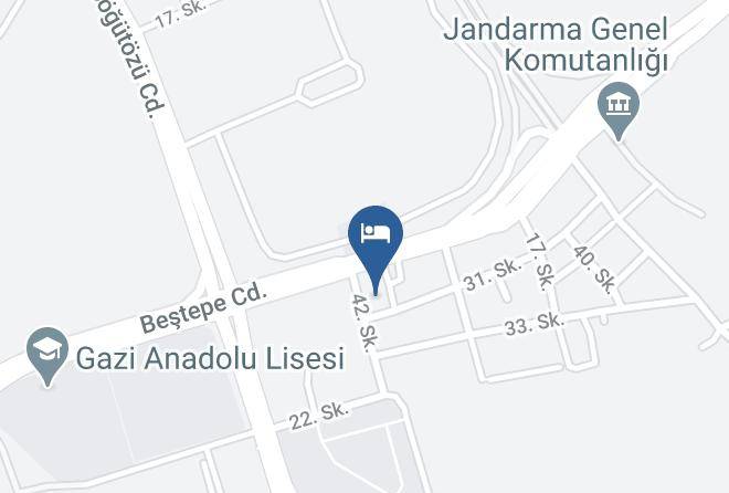 Yenimahalle - Gazi Park Hotel Maps