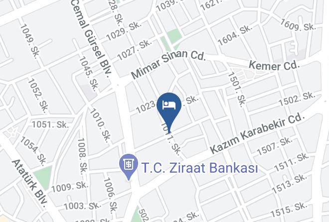 Manavgat - Gazipasa Star Restoran Maps
