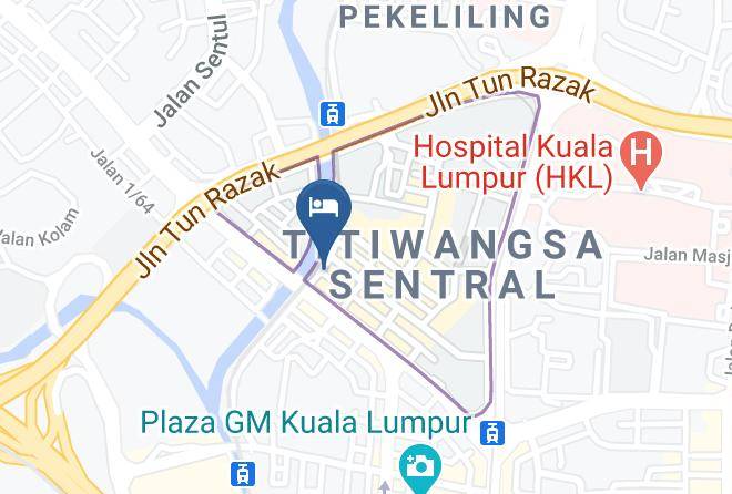 Kuala Lumpur - Gds Hotel Kuala Lumpur Maps