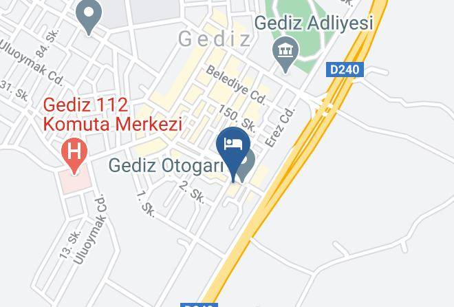 Gdz Gediz Otel Map