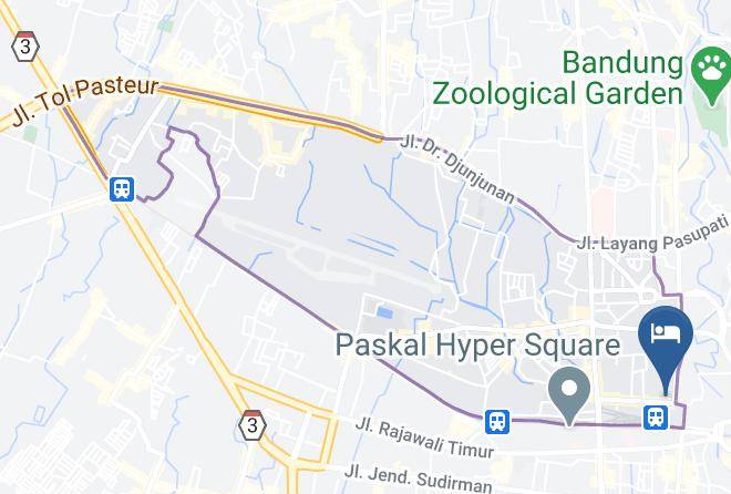Bandung - Geary Hotel Maps