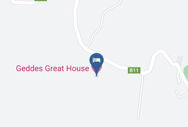 Geddes Great House Hotel Map - Jamaica - Saint Ann