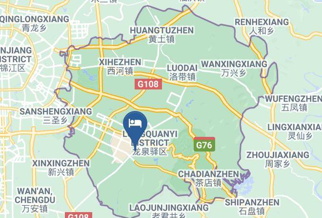 Chengdu - Gediaocheng Hotel Maps