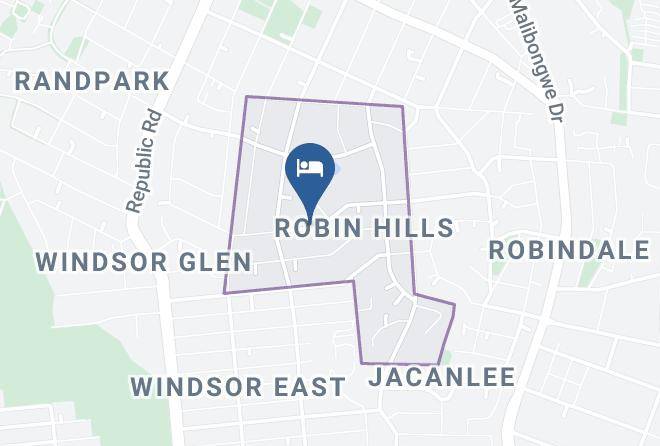 City Of Johannesburg - Geekie Guest Suite Maps