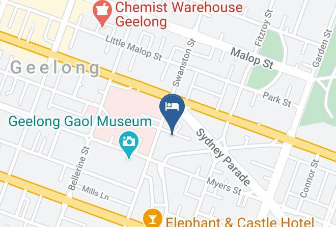 Greater Geelong - Geelong Cbd Accommodation Maps