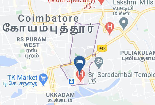 Coimbatore - Geetha Hotels Since 1938 Maps