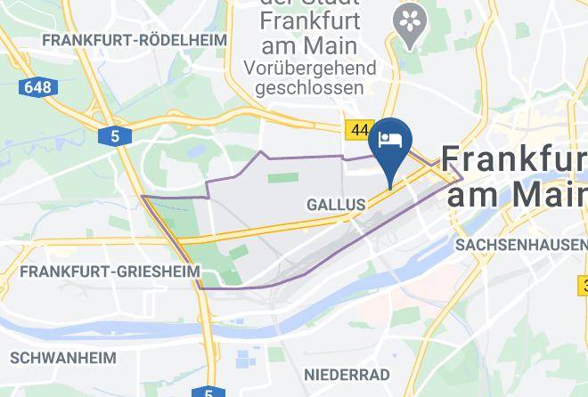 Frankfurt Am Main - Gekko House Frankfurt A Tribute Portfolio Hotel Maps