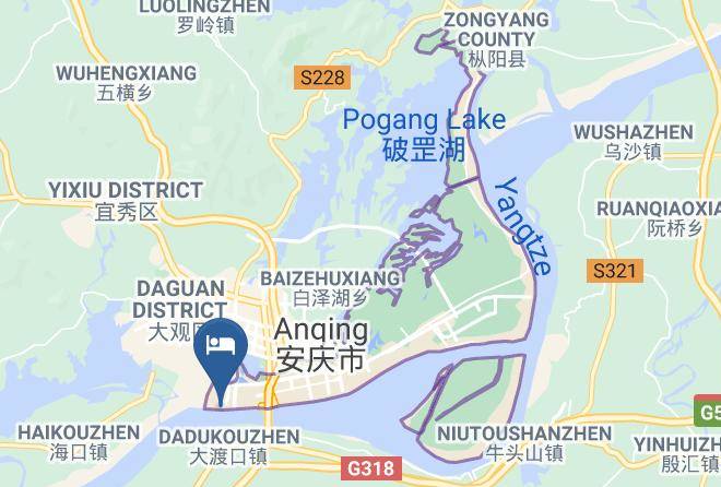 Anqing - Gelasi Hotel Maps