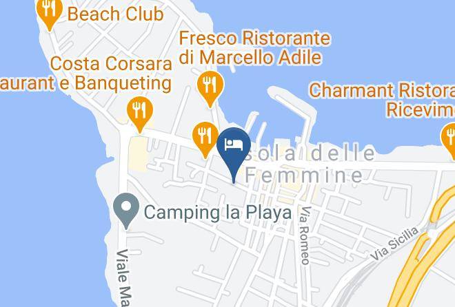 Palermo - Gelateria Cappellini Maps