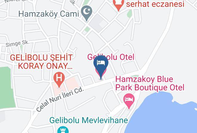 Gelibolu - Gelibolu Otel Maps