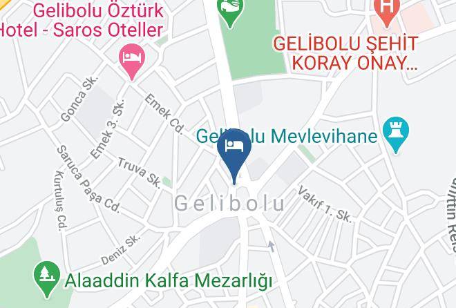 Gelibolu - Gelibolu Ozturk Hotel Maps