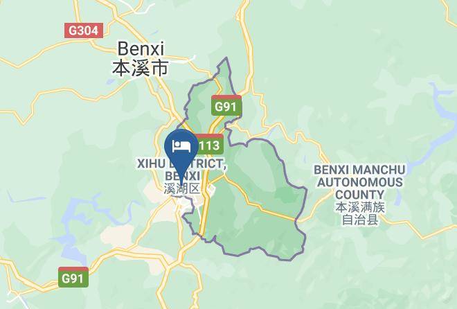 Benxi - Gelin Haosen Business Hotel Maps